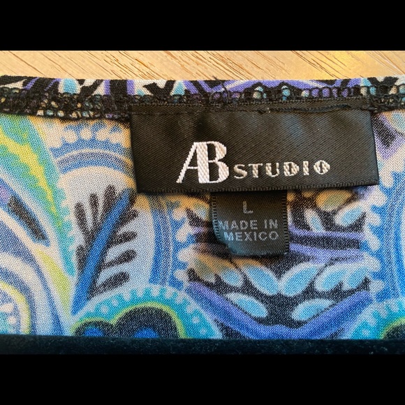 AB Studio Multi-Coloured Dress - Picture 4 of 5